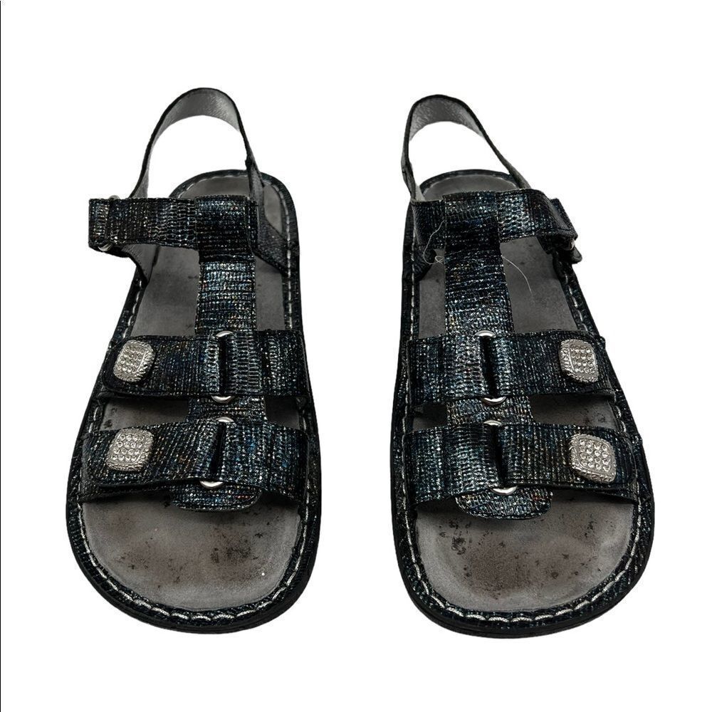 Alegria "KLE-292 Glimmer Glam" Sandals Size Fits 8/8.5 - Picture 2 of 5